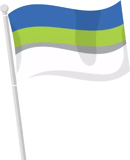 Bandera Gimnasio Cristiano Integral del Valle